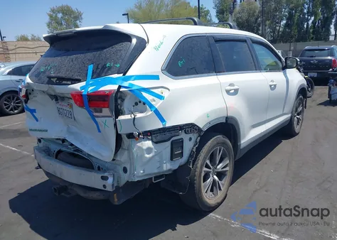 2019 Toyota Highlander Le из США, поврежденный, VIN 5TDZZRFH9KS292312